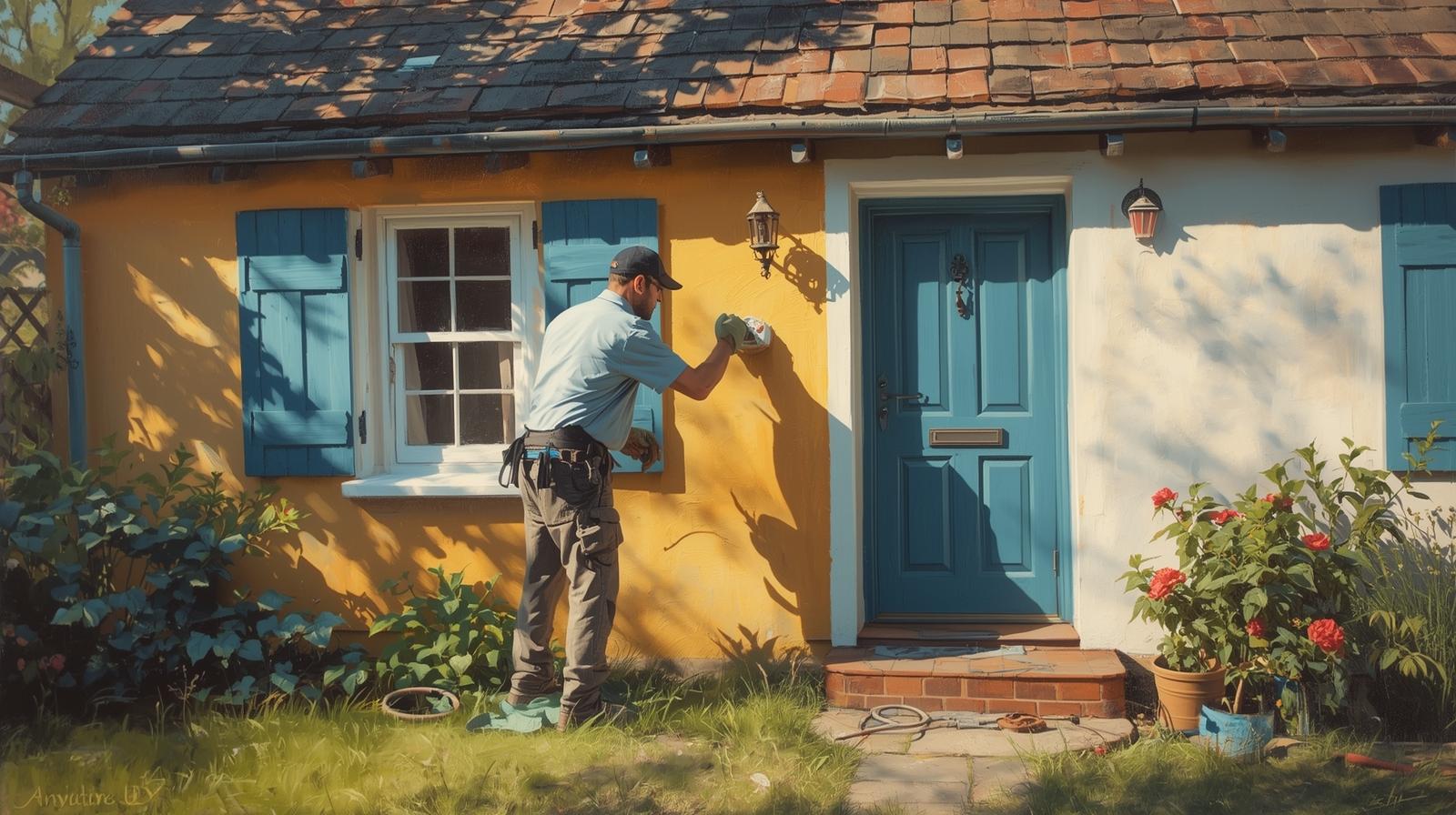 Painter in Thakur Village Mumbai